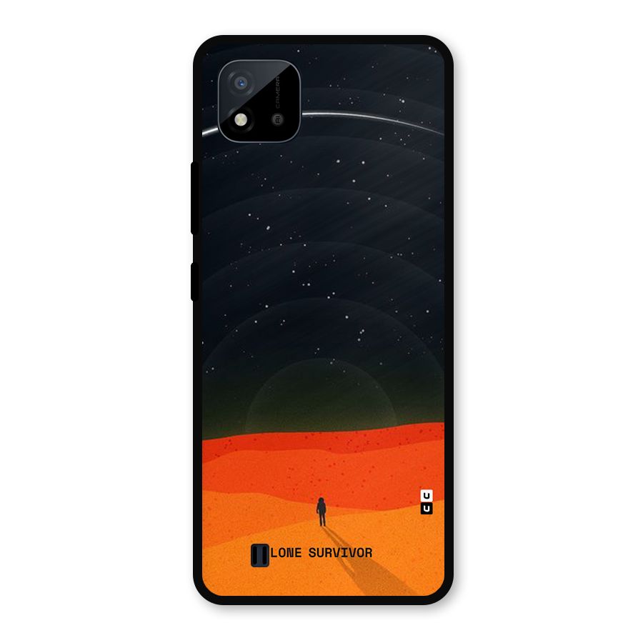 Lone Survivor Metal Back Case for Realme C11 2021