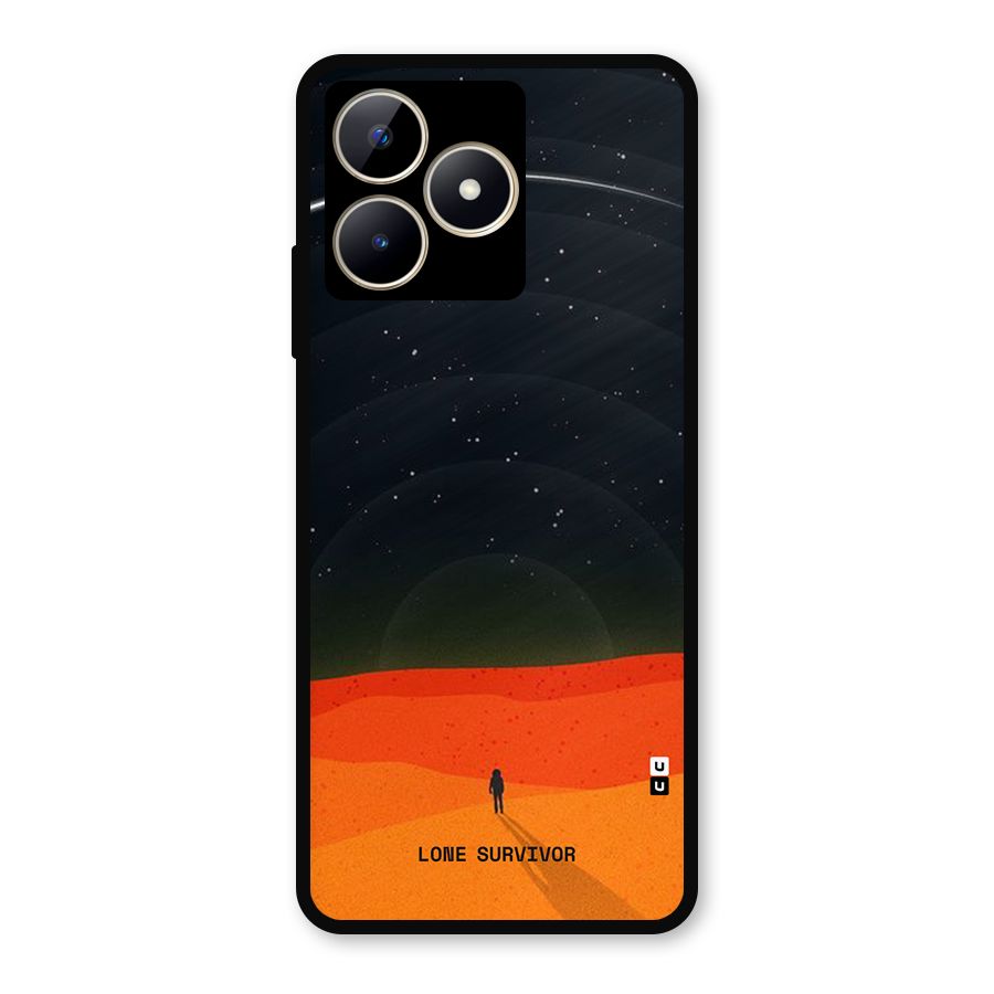 Lone Survivor Metal Back Case for Realme C53