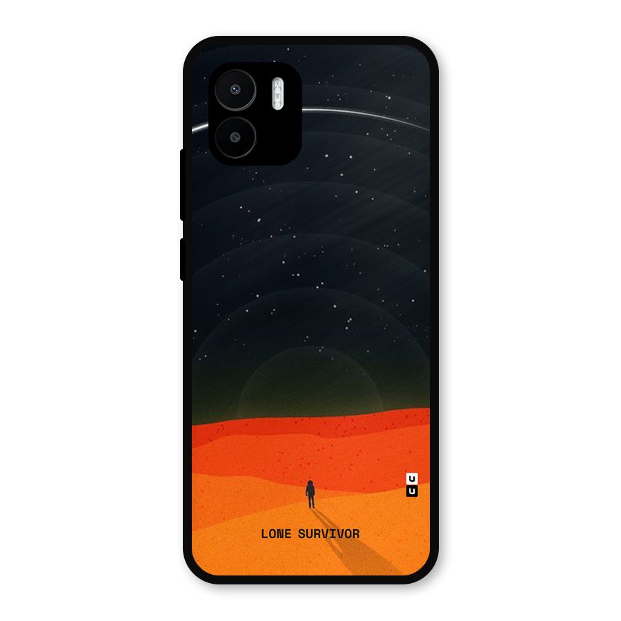 Lone Survivor Metal Back Case for Redmi A2