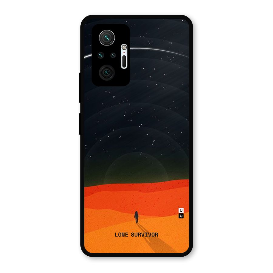 Lone Survivor Metal Back Case for Redmi Note 10 Pro