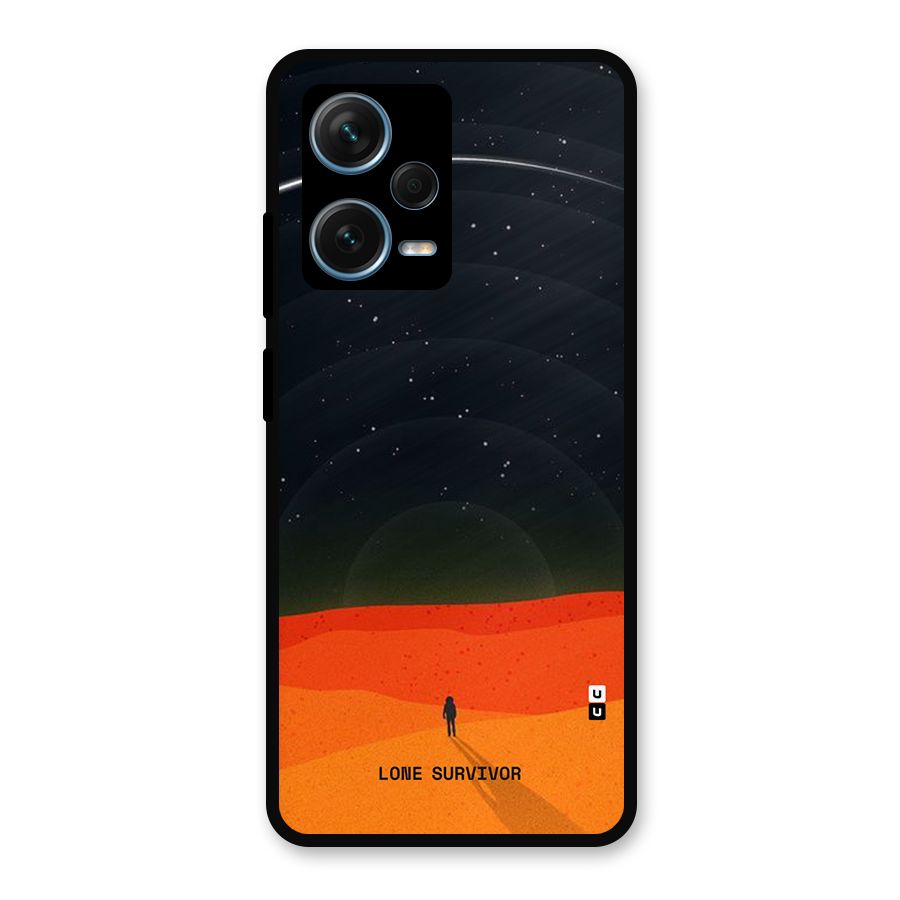 Lone Survivor Metal Back Case for Redmi Note 12 Pro Plus 5G