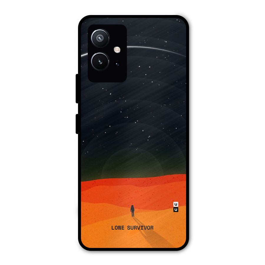 Lone Survivor Metal Back Case for Vivo T1 5G