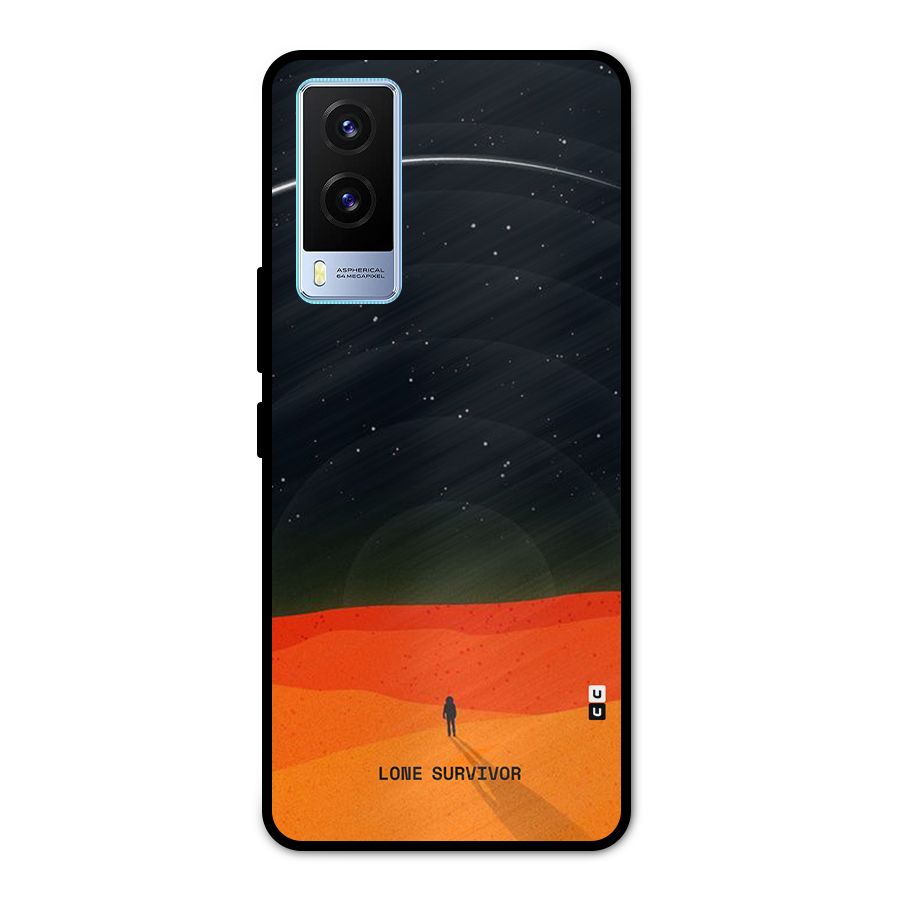 Lone Survivor Metal Back Case for Vivo V21e 5G