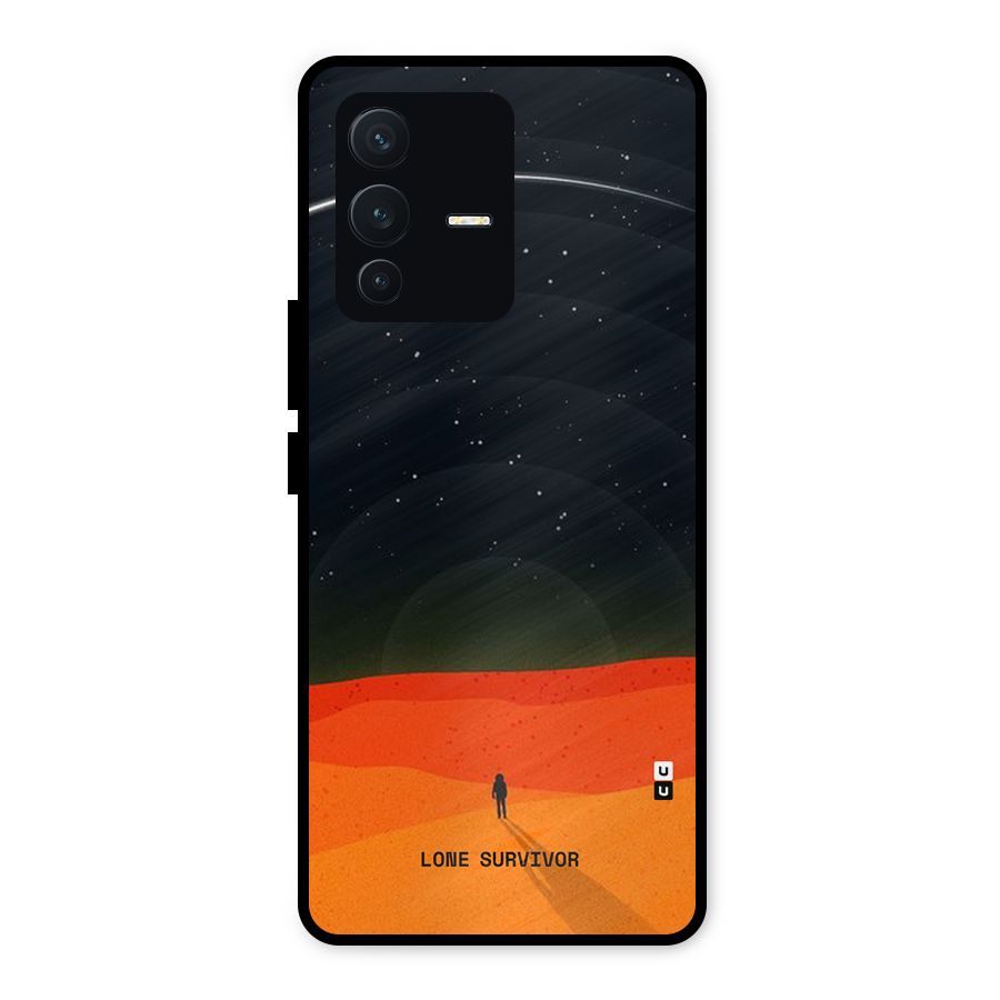 Lone Survivor Metal Back Case for Vivo V23 5G