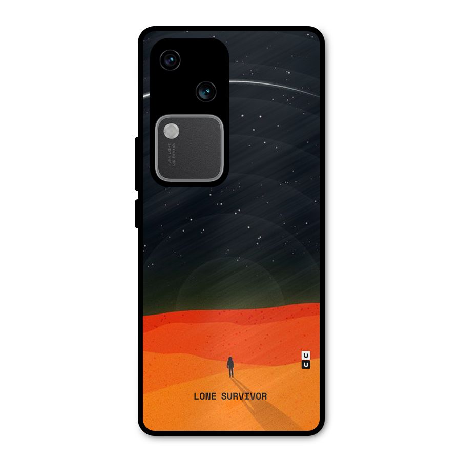 Lone Survivor Metal Back Case for Vivo V30 Pro