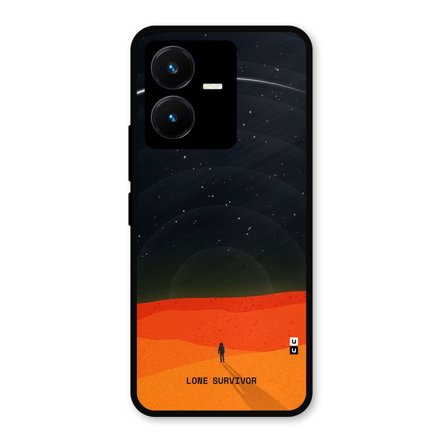 Lone Survivor Metal Back Case for Vivo Y22