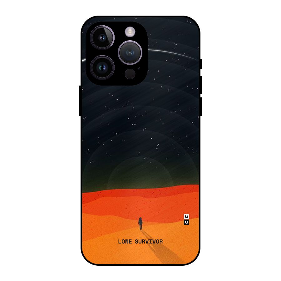 Lone Survivor Metal Back Case for iPhone 14 Pro Max