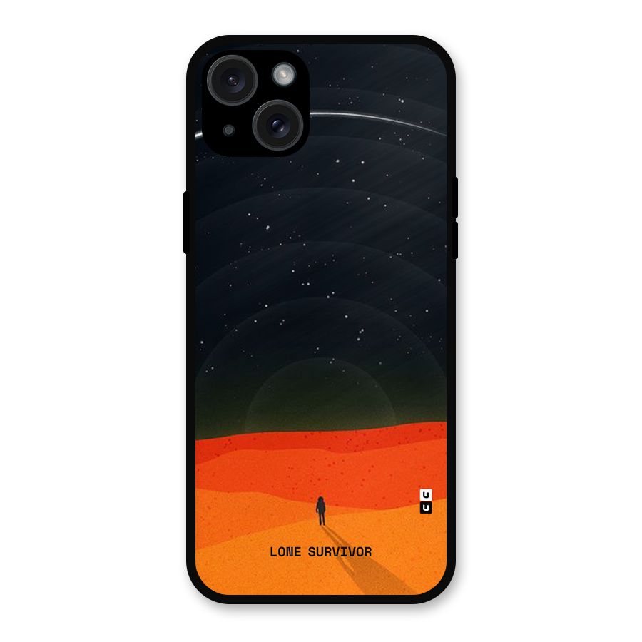 Lone Survivor Metal Back Case for iPhone 15 Plus