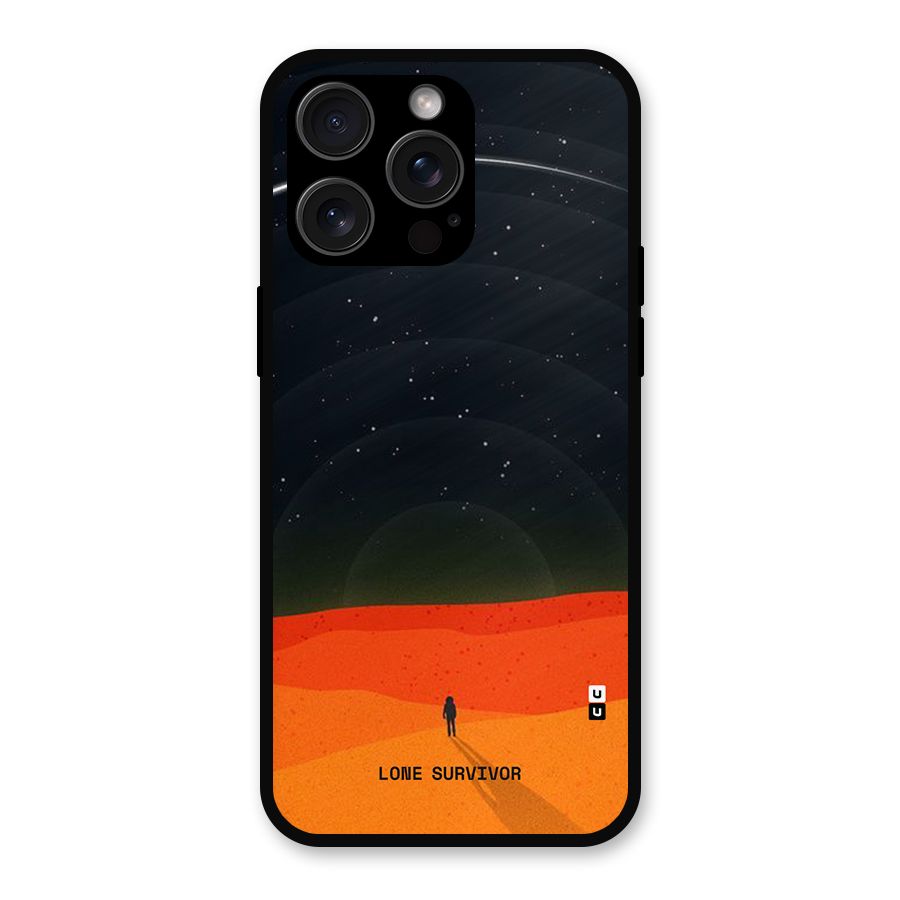 Lone Survivor Metal Back Case for iPhone 15 Pro Max