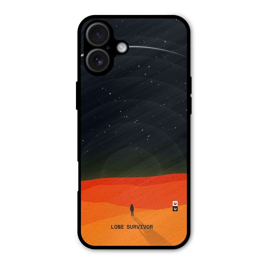 Lone Survivor Metal Back Case for iPhone 16 Plus