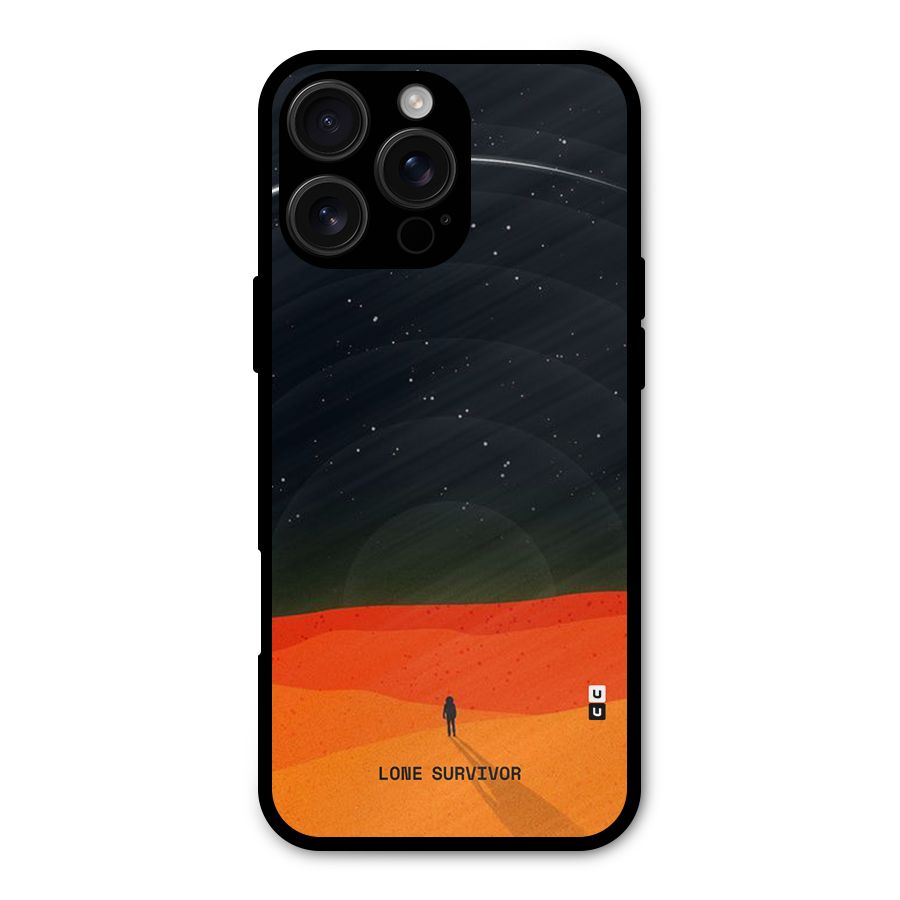 Lone Survivor Metal Back Case for iPhone 16 Pro Max