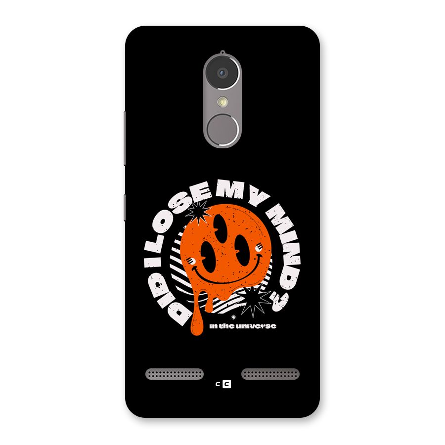 Loose My Mind Back Case for Lenovo K6
