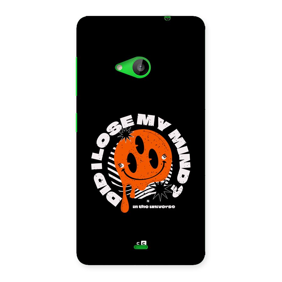 Loose My Mind Back Case for Lumia 535