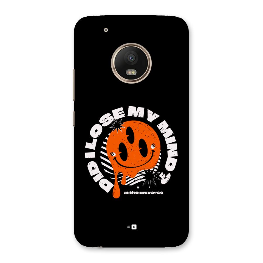 Loose My Mind Back Case for Moto G5 Plus