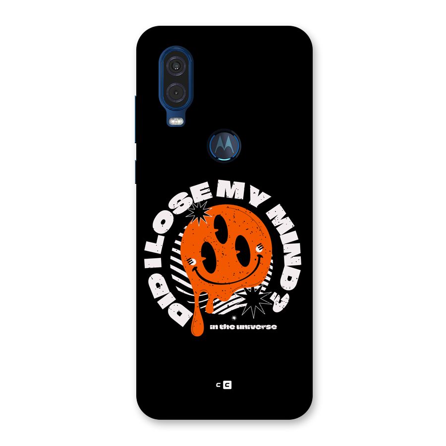 Loose My Mind Back Case for Motorola One Vision