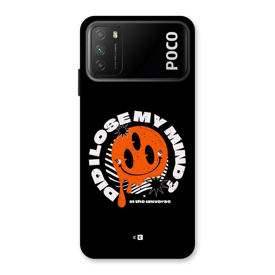 Loose My Mind Back Case for Poco M3