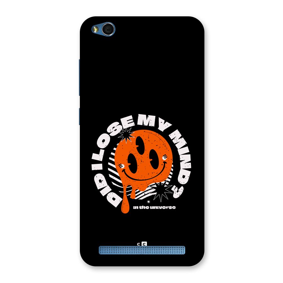 Loose My Mind Back Case for Redmi 5A