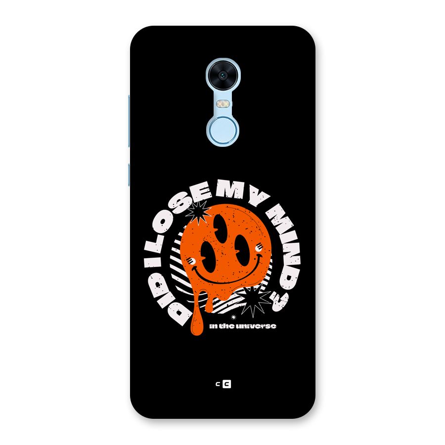 Loose My Mind Back Case for Redmi Note 5