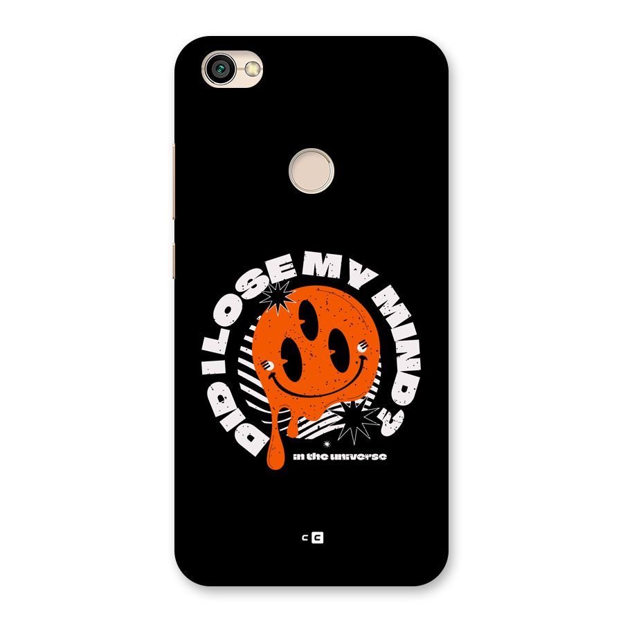 Loose My Mind Back Case for Redmi Y1 2017