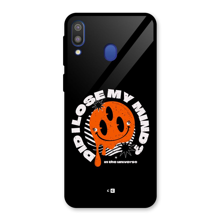 Loose My Mind Glass Back Case for Galaxy M20