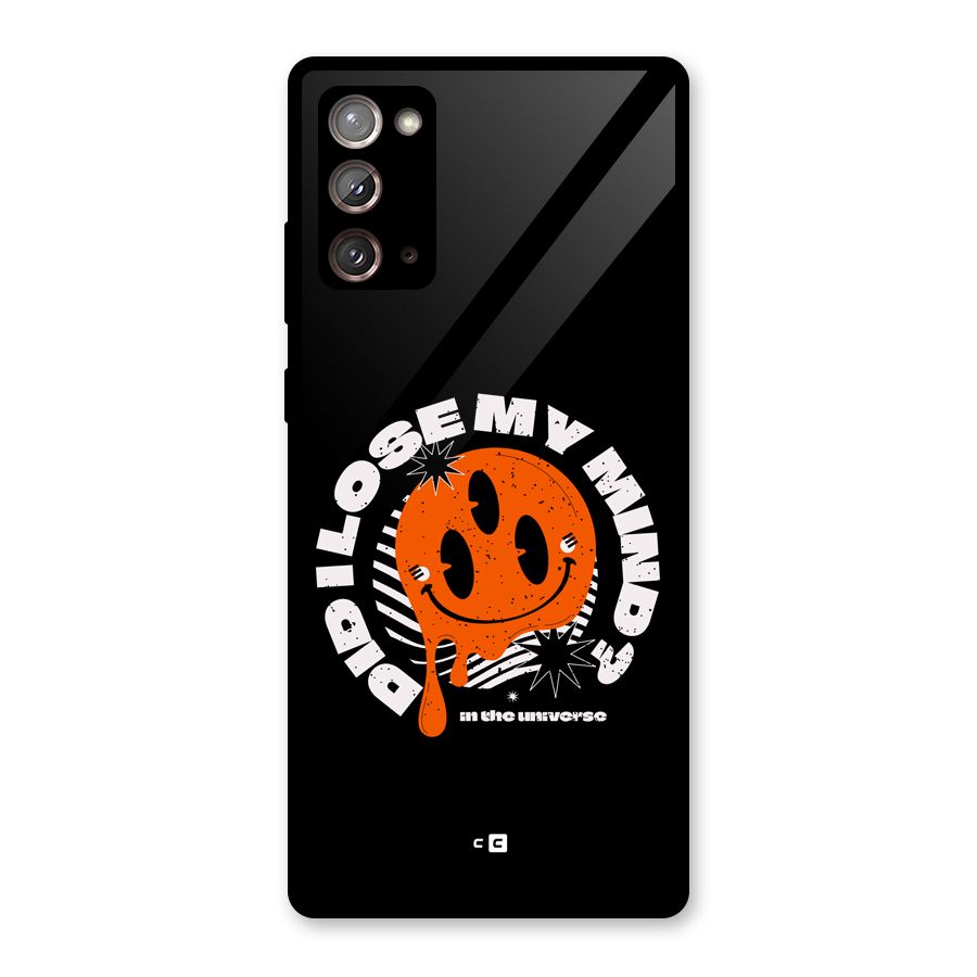 Loose My Mind Glass Back Case for Galaxy Note 20