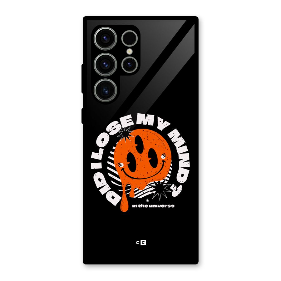 Loose My Mind Glass Back Case for Galaxy S23 Ultra