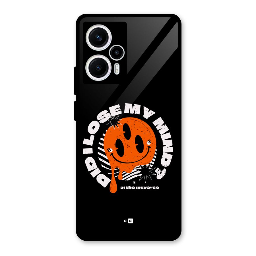 Loose My Mind Glass Back Case for Poco F5