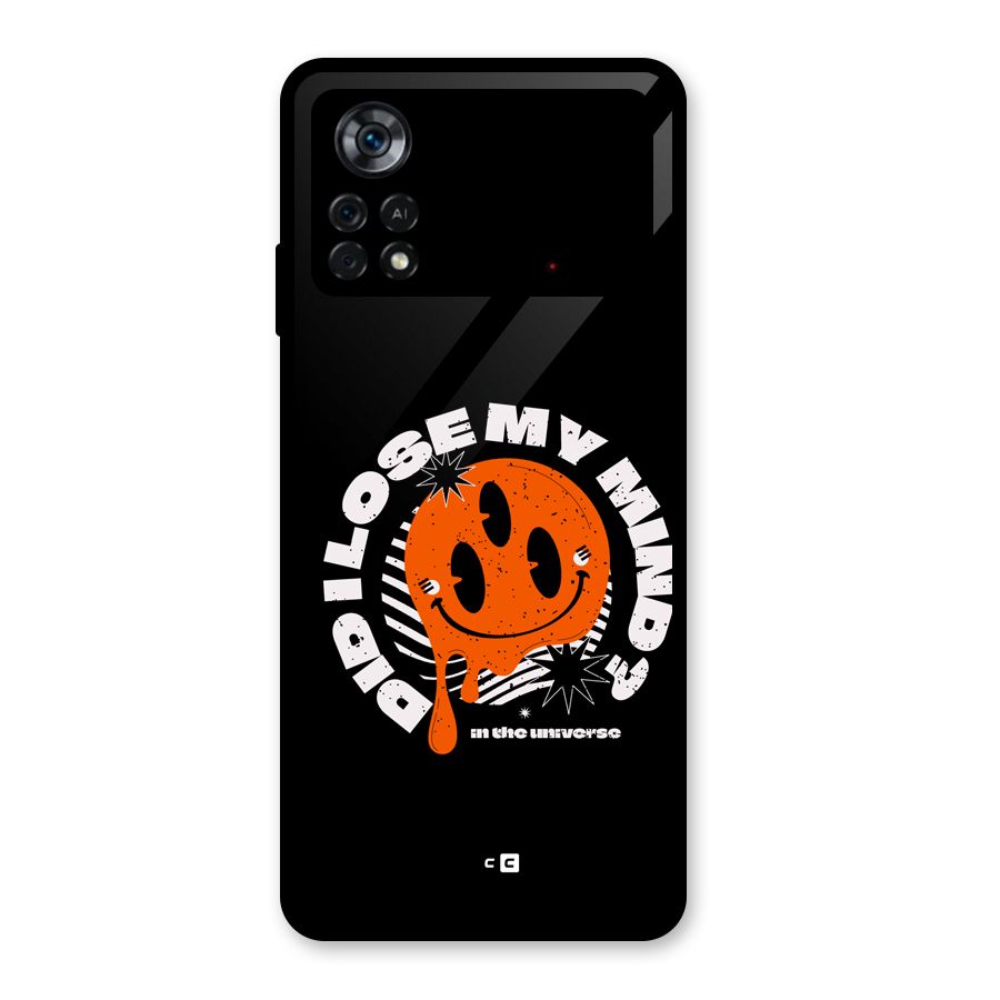 Loose My Mind Glass Back Case for Poco X4 Pro 5G