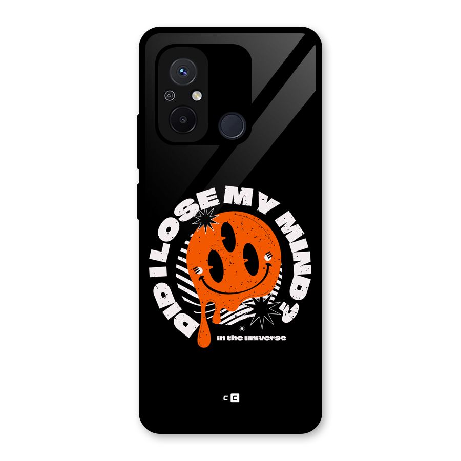Loose My Mind Glass Back Case for Redmi 12C