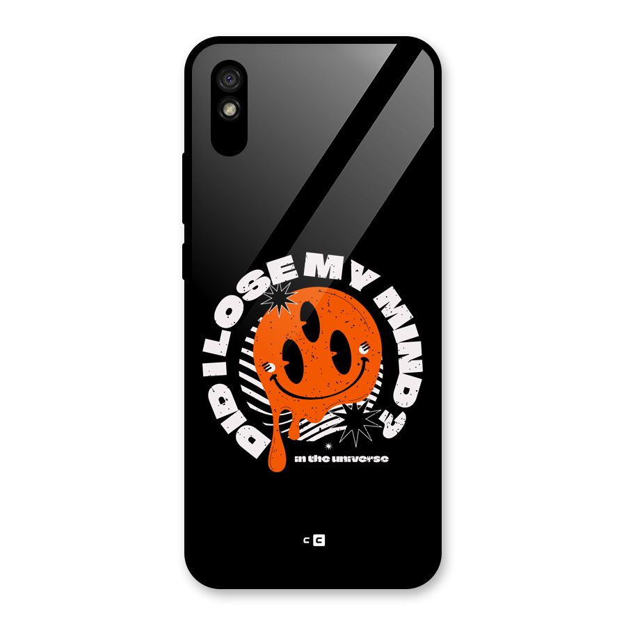 Loose My Mind Glass Back Case for Redmi 9A