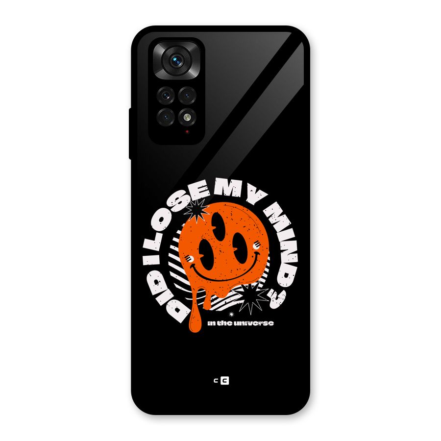 Loose My Mind Glass Back Case for Redmi Note 11S