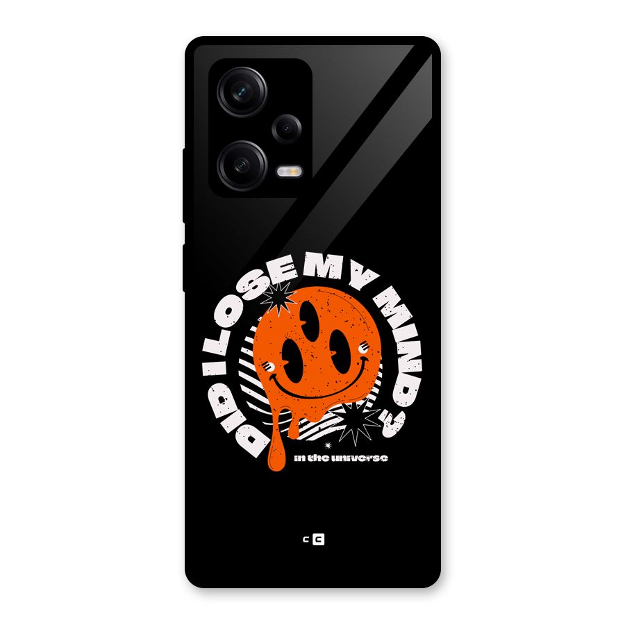 Loose My Mind Glass Back Case for Redmi Note 12 Pro