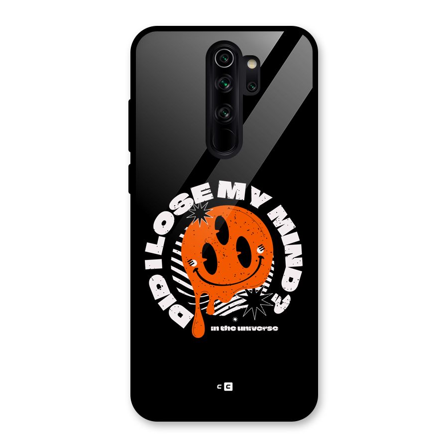 Loose My Mind Glass Back Case for Redmi Note 8 Pro
