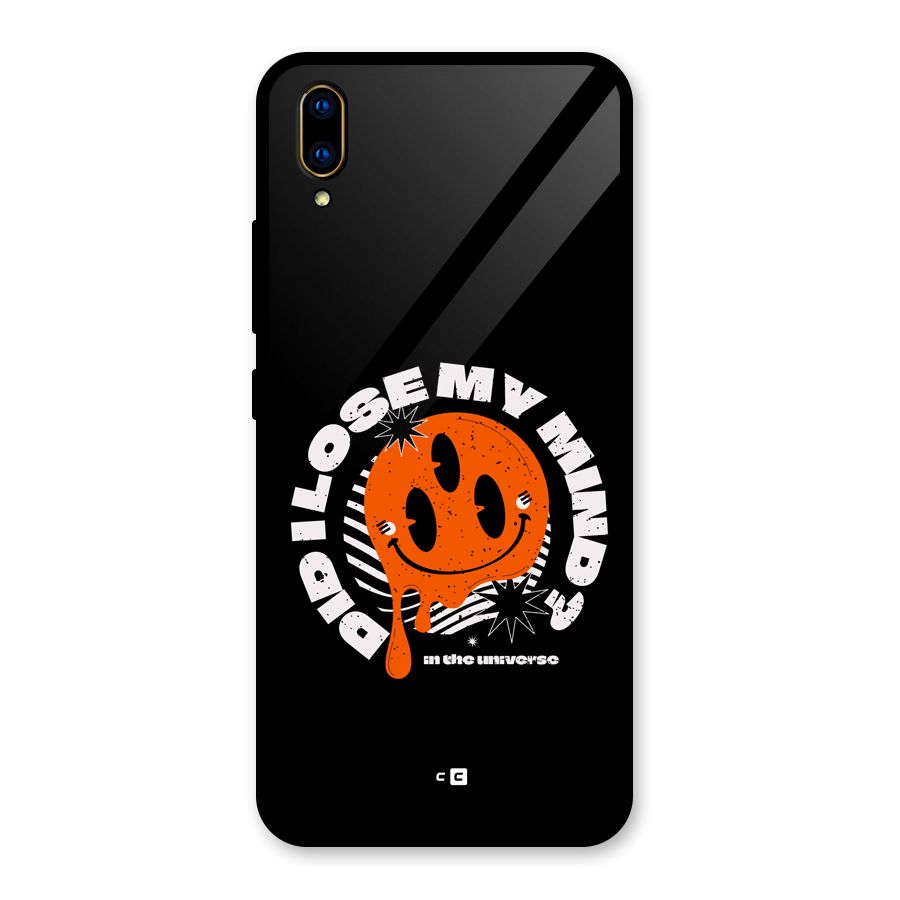 Loose My Mind Glass Back Case for Vivo V11 Pro