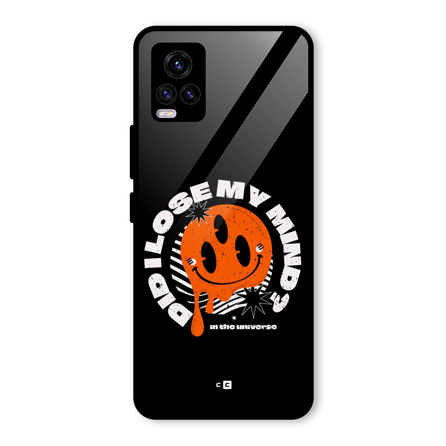 Loose My Mind Glass Back Case for Vivo V20 2021