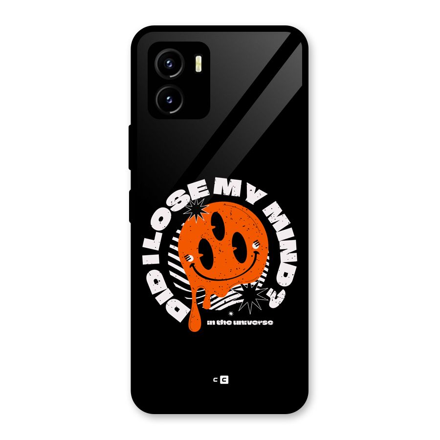 Loose My Mind Glass Back Case for Vivo Y15s