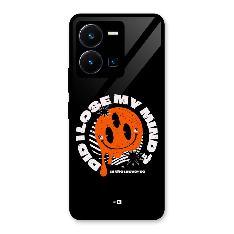 Loose My Mind Glass Back Case for Vivo Y35