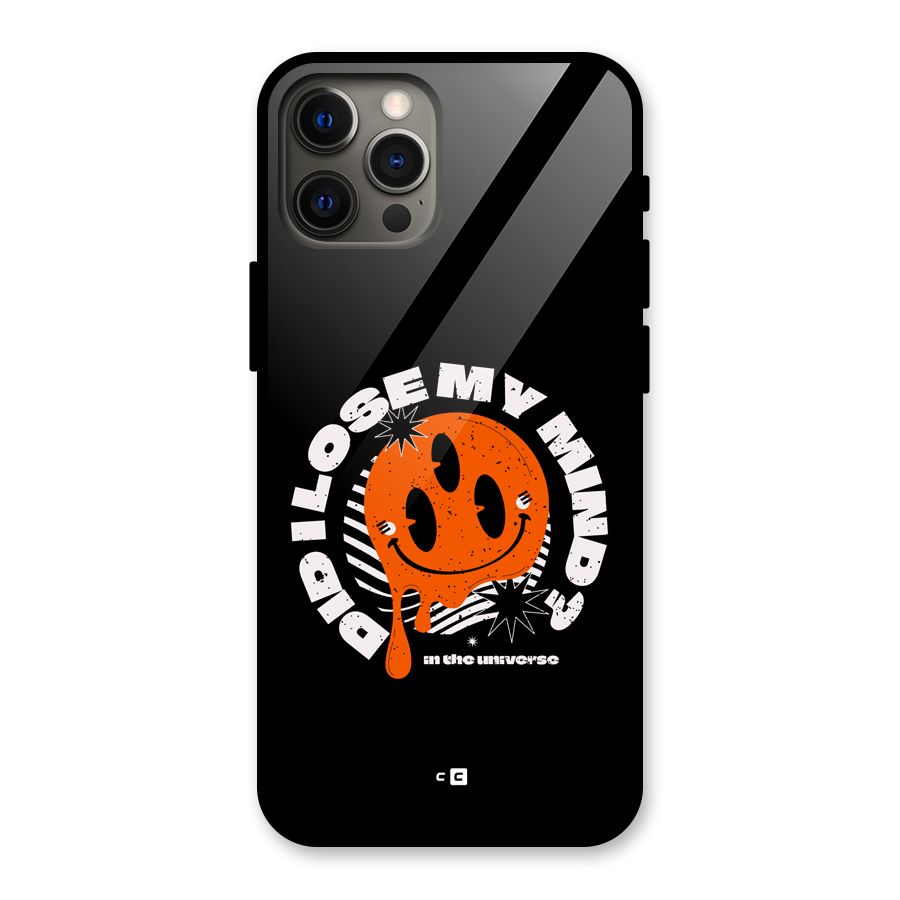 Loose My Mind Glass Back Case for iPhone 12 Pro Max