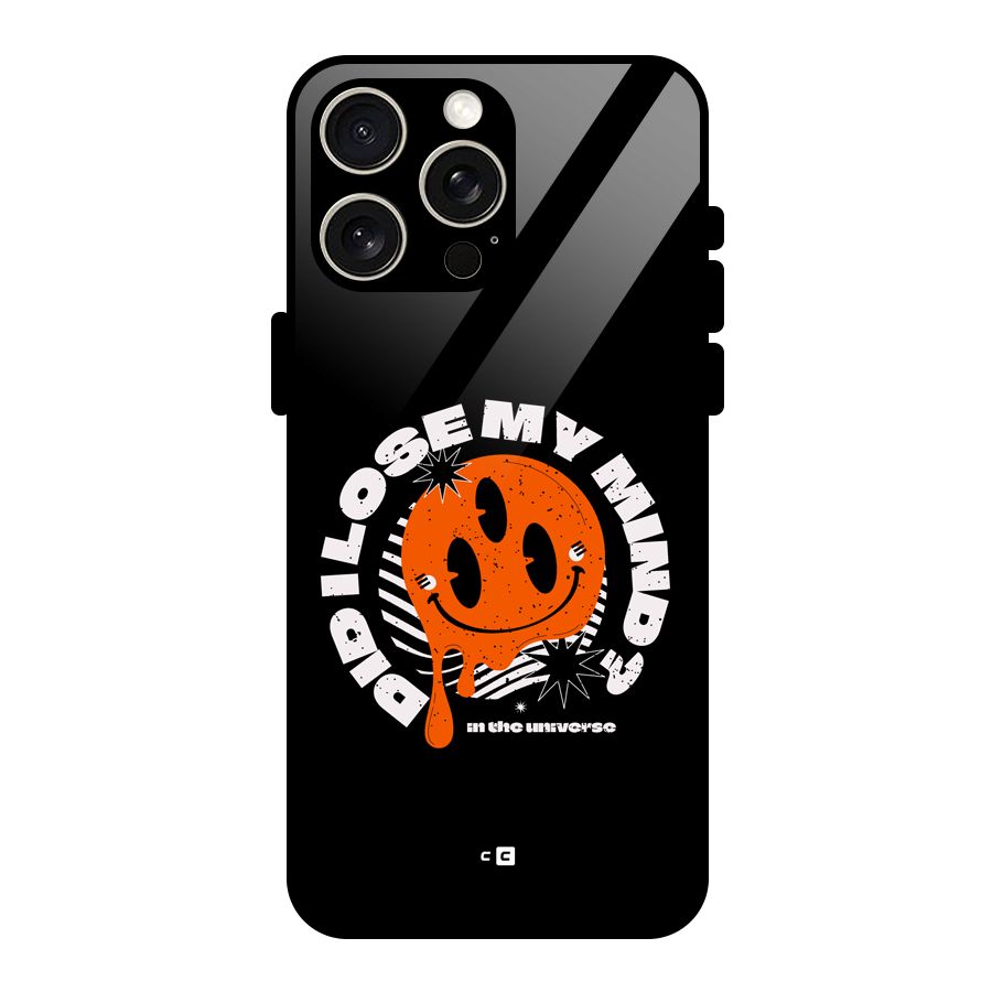 Loose My Mind Glass Back Case for iPhone 15 Pro Max