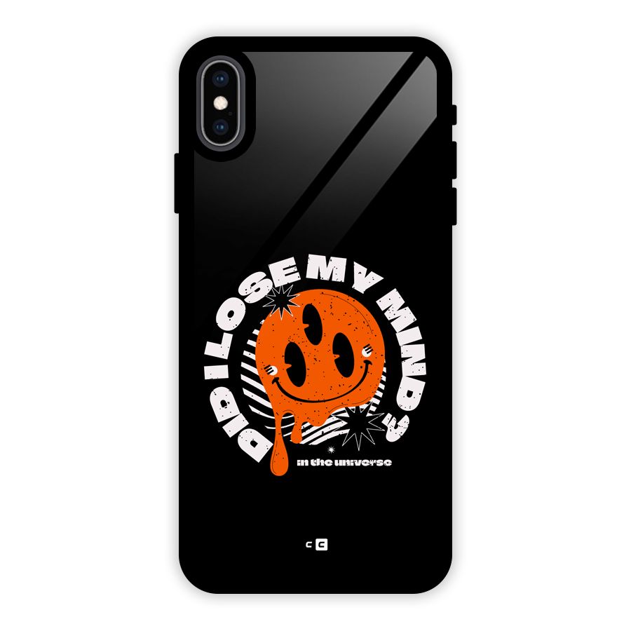 Loose My Mind Glass Back Case for iPhone XS Max