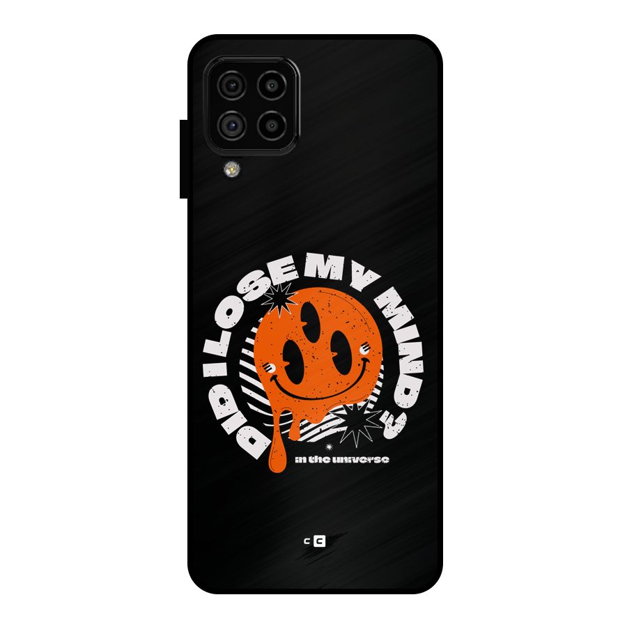 Loose My Mind Metal Back Case for Galaxy A22 4G