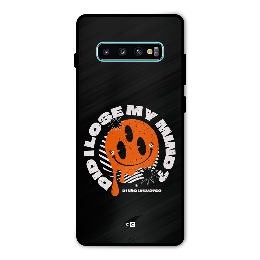 Loose My Mind Metal Back Case for Galaxy S10 Plus
