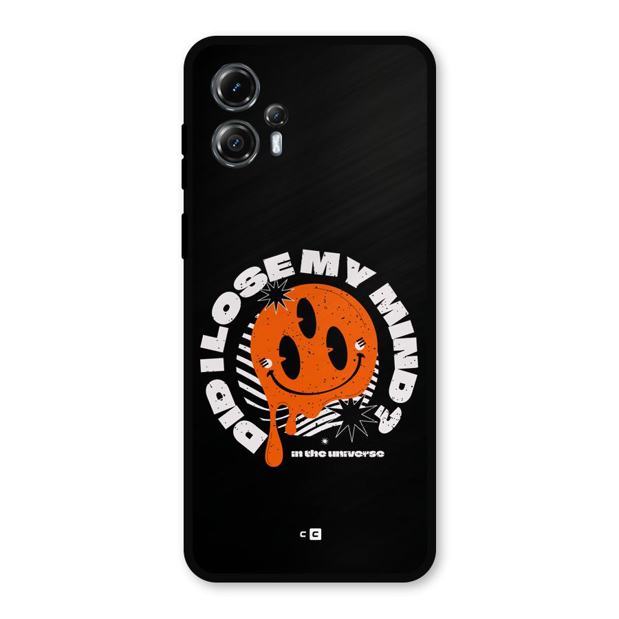 Loose My Mind Metal Back Case for Moto G13