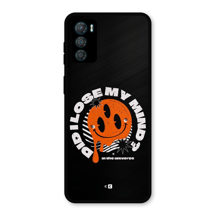 Loose My Mind Metal Back Case for Moto G42