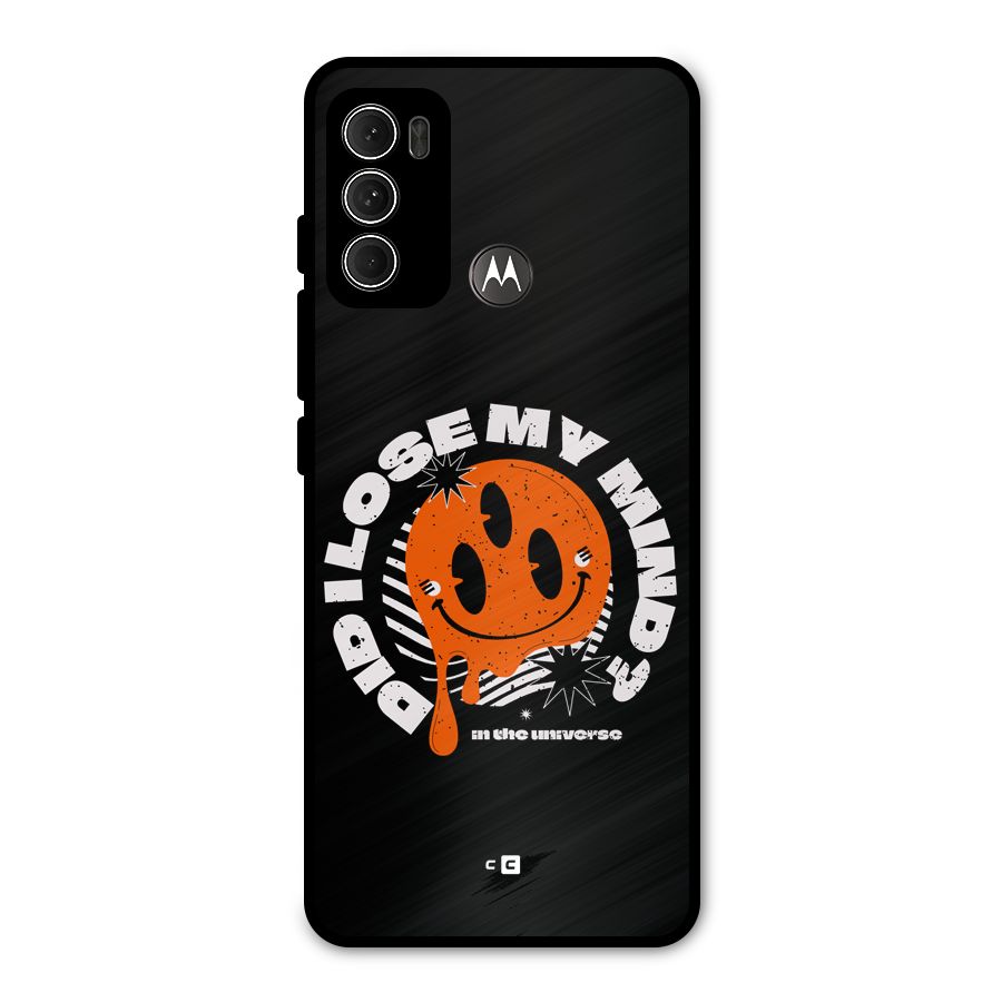Loose My Mind Metal Back Case for Moto G60