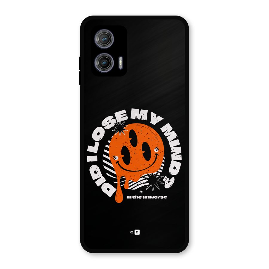 Loose My Mind Metal Back Case for Moto G73