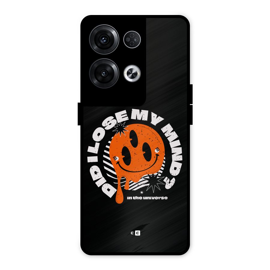 Loose My Mind Metal Back Case for Oppo Reno8 Pro 5G