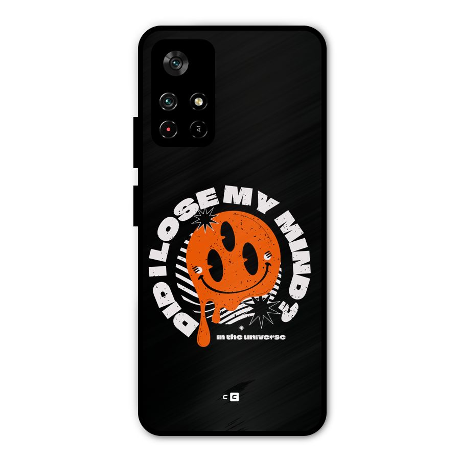 Loose My Mind Metal Back Case for Poco M4 Pro 5G