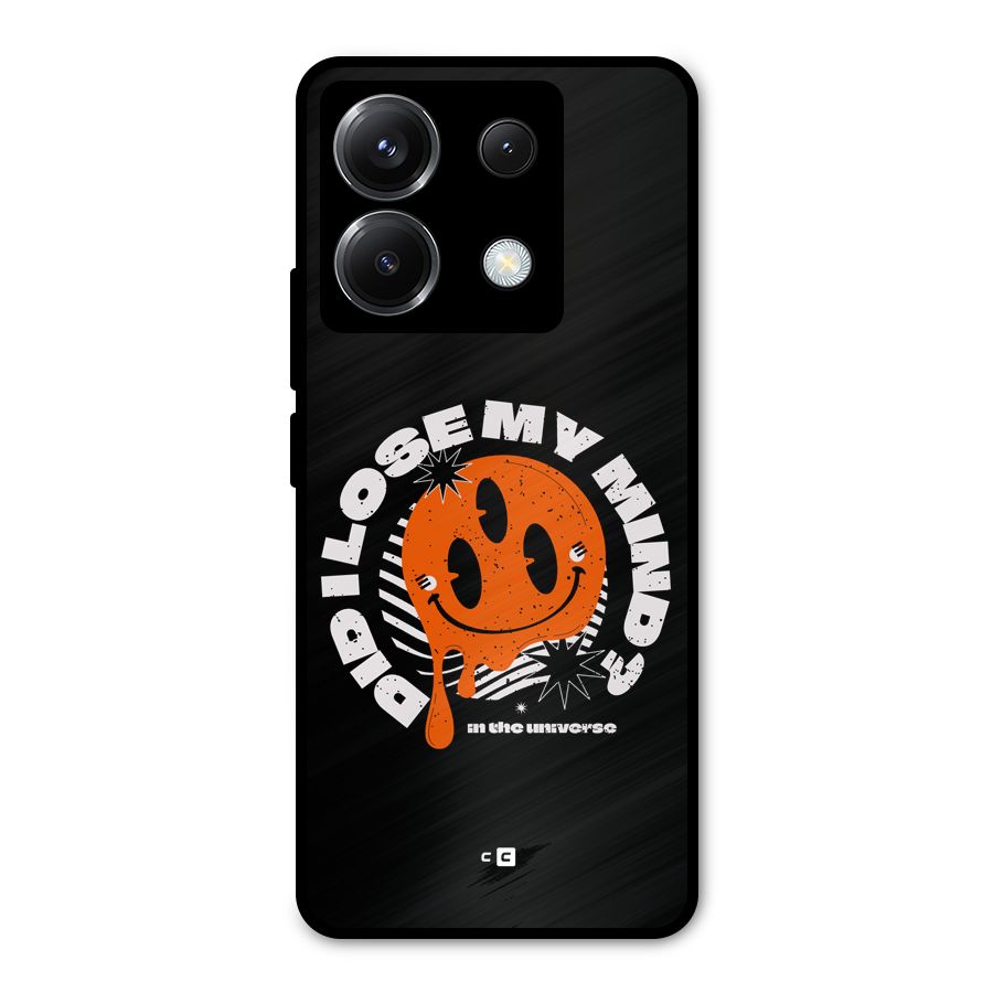 Loose My Mind Metal Back Case for Poco X6