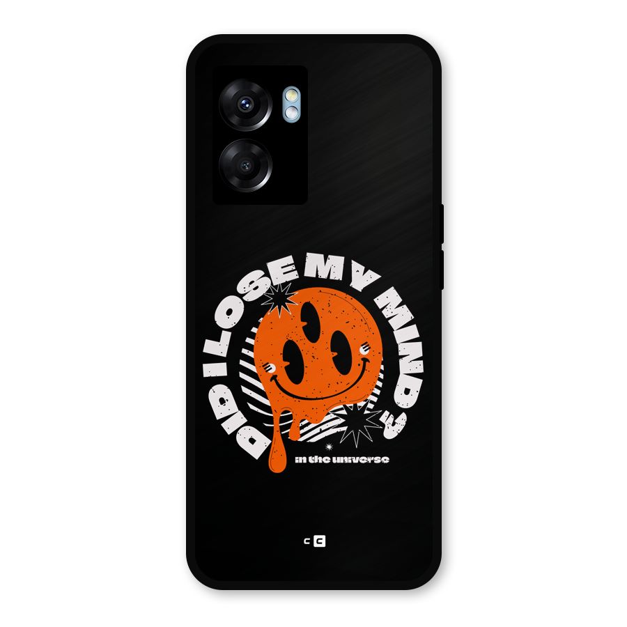 Loose My Mind Metal Back Case for Realme Narzo 50 5G